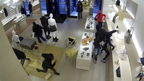 Louis Vuitton store theft